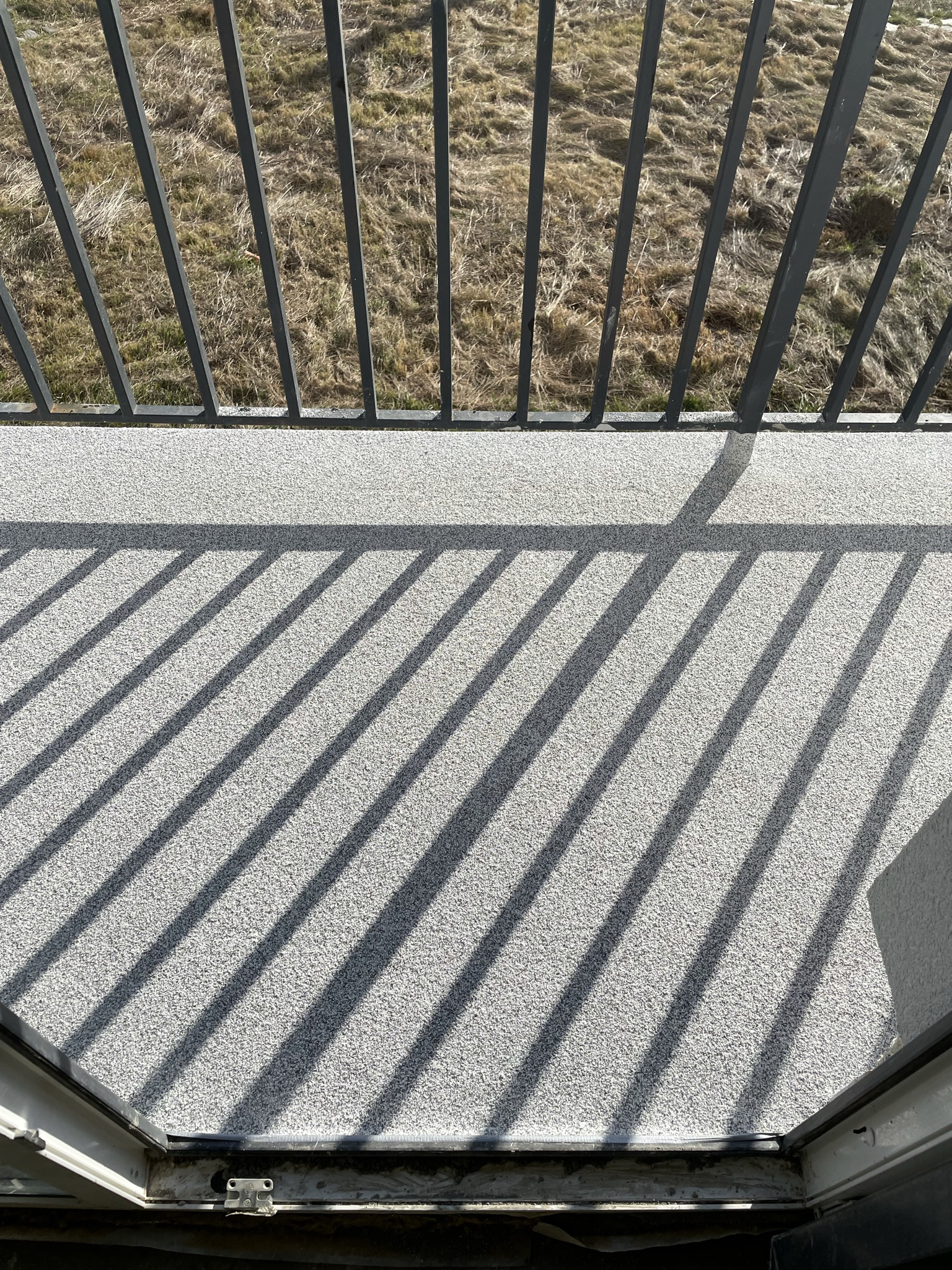 Balcon protejat